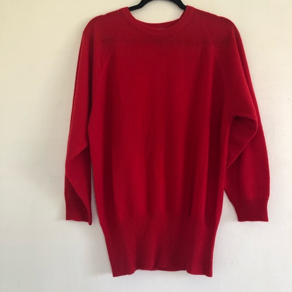 Intro Fenn Wright Manson Wool Blend Red Sweater - Picture 1 of 6